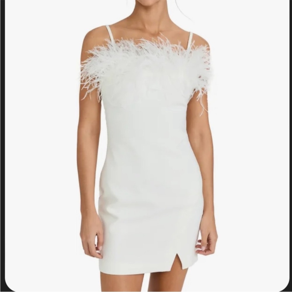 Fore White Feather Dress
